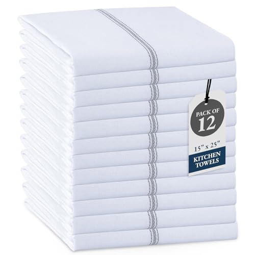 Torchons de cuisine super absorbants et séchage rapide en coton