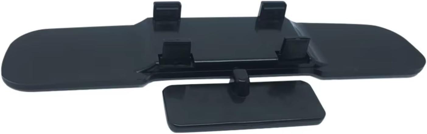 Car Interior Rearview Mirror for ABS Glass Black 300x70mm100x40mm Car Rotatable 2 In 1Wide Angle Double Rearview Interior Mirror