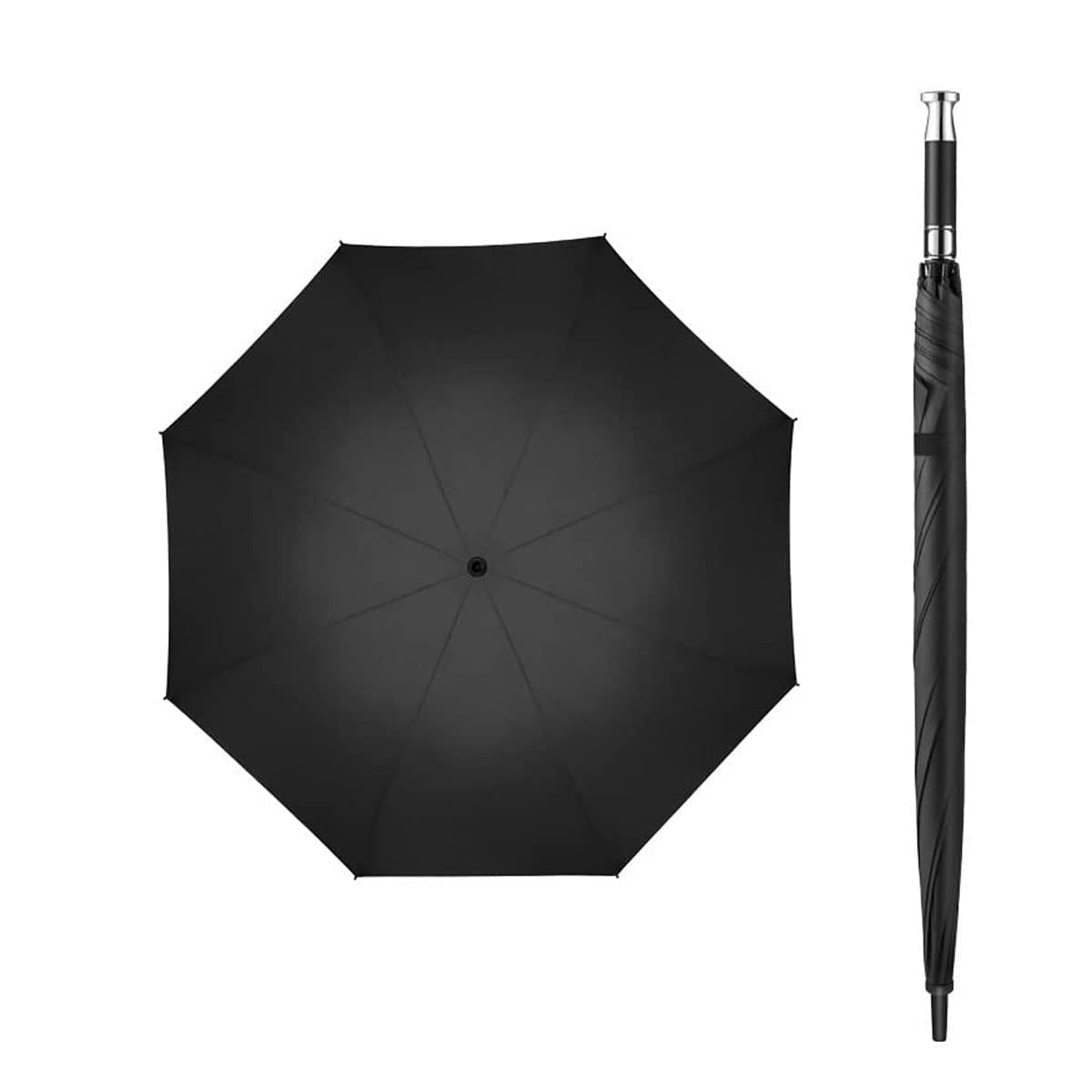 Big Umbrella for Rain - 52inch, Windproof, Waterproof and UV Coated Large Size Umbrellas for Men, Women & Family-image-32