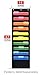 Essex Wares - 10 Pocket File Pocket Chart, Black, 14