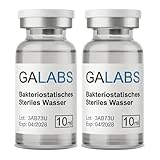 2x Stück 10ml - Lösung - in hochwertigen Glasflaschen