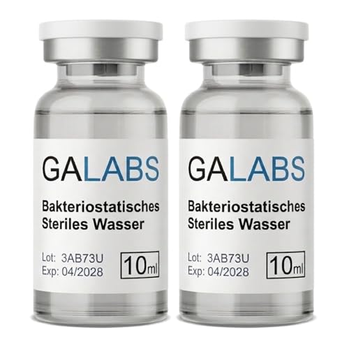 2x Stück 10ml - Lösung - in hochwertigen Glasflaschen