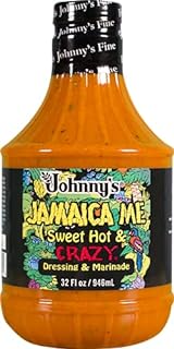 Johnny's Jamaica Me Sweet, Hot and Crazy Marinade Dressing (2 pack)