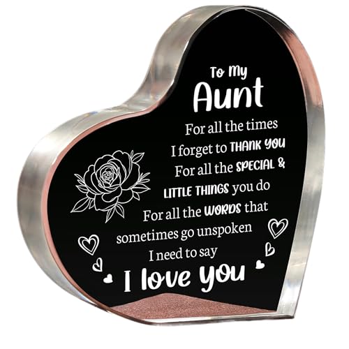 Gifts-for-Aunt-Aunt-Gifts-from-Niece-Best-Auntie-Acrylic-Keepsake-39x39inch-Best-Aunt-Ever-Gifts-Auntie-Birthday-Mothers-Day-Christmas-Gifts-for-Aunt-from-Nephew Gifts for Aunt Aunt Gifts from Niece Best Auntie Acrylic Keepsake 39x39inch Best Aunt Ever Gifts Auntie Birthday Mothers Day Christmas Gifts for Aunt from Nephew