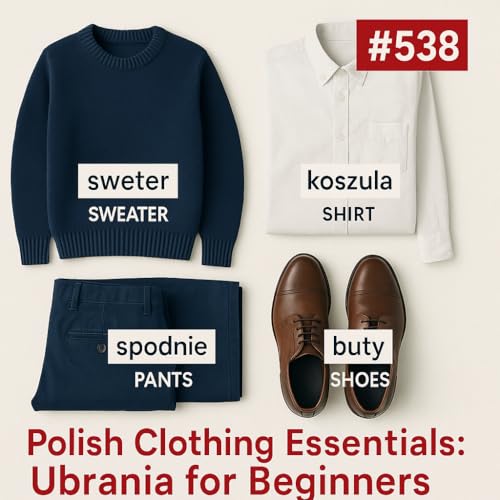 #538 Polish Clothing Essentials: Ubrania for Beginners (#19 Re-Mastered) cover art
