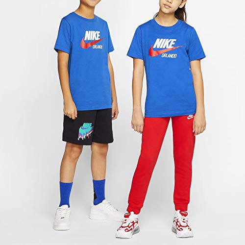 Nike Boys Sports Wear Short Sleeve T-Shiirts Orlando CW0924-477 Size L4
