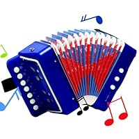 Children The Musical Accordion - Funny Educational Toy, Portable Key Button Instrument | Ideal Birthday Gift First Accordion, Age Of Girls Boys Girls