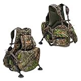 ALPS OutdoorZ Grand Slam Turkey Vest Featuring Removable Sit Anywhere Kickstand Frame and Fold-Away Seat, Large Game Bag, Cell Phone Use in Pocket, Standard, Mossy Oak Obsession