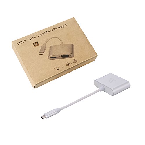 Convertitore USB C a HDMI VGA Multiport,Famounte