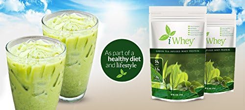 100% Natural Grass Fed Whey Protein, Matcha Green Tea, Single Serving