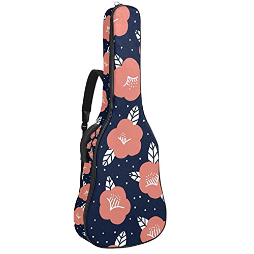 Sac de guitare acoustique 106cm rembourré folk classique basse