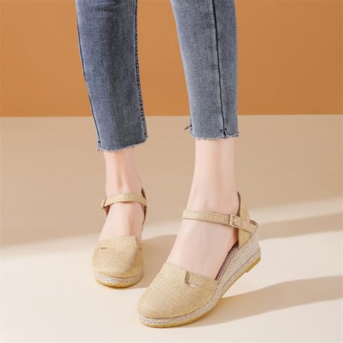 Sandales espadrilles d'été décontractées et plateforme confort - 2
