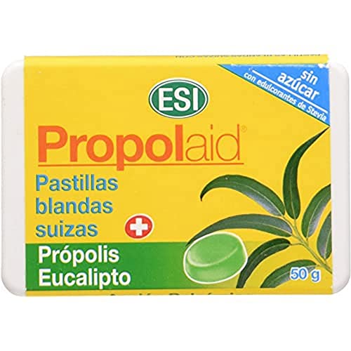 PROPOLAID Pastilla Blanda Eucalipto – Con Própolis, Eucalipto, Pino Silvestre y Menta Piperita...