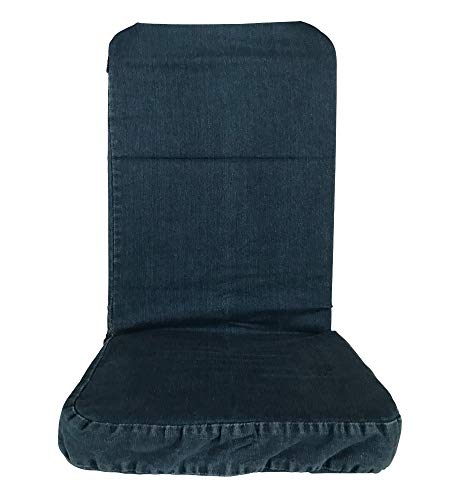 BackJack Floor Chair, Regular, Light Blue Denim - Thumbnail 5