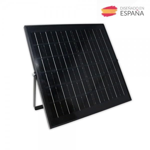Foco solar 300W luz solar exterior foco solar exterior luz exterior solar potente proyector solar foco led con placa solar