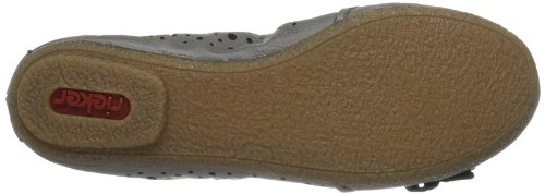 Rieker 41455 Women Closed Toe, Ballerine Donna, 36...