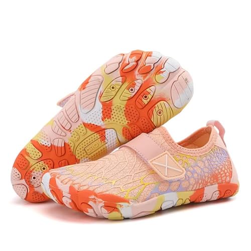 Water Shoes for Kids Boys Girls Non-Slip Breathable Hiking Sports Swim Pool Beach Sandal Quick Dry Lightweight Outdoor Indoor Shoes for Little Big Kid