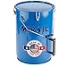 MirOil 30L 6 Gallon Oil Disposal Caddy with Lid Lock, Safe Storage & Transport of Up to 6 Gal of Polishing/Frying Oil, Utility Pail with Heat Shield Fitted Handle, Food Compatible Interior Coating