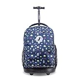J World New York Kids' Sunny Rolling Backpack Adults, Game, One Size