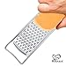 K BASIX Hand Cheese Grater Stainless Steel Razor Sharp Blades, Non-Slip & Soft Grip, Hand Cheese Grater with Handle, Cheese Hand Grater & Vegetable Grater