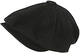 Headchange 8/4 Apple Jack Cap Washed 100% Cotton Newsboy Hat