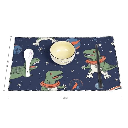 Sets de table antiderapants lot de 6 pour eviter les taches de plat