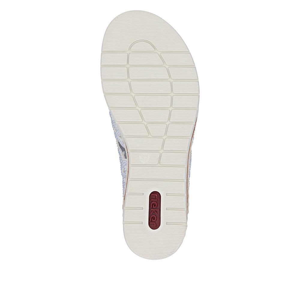 Rieker Damen Keilsandalen V4189, Frauen Sandalen