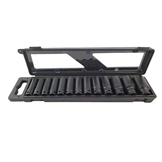 Schlagschraubernüsse 1/2 Zoll Zwölfkant 13-32 mm 13-tlg Steckschlüssel-Satz