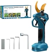 ZUYIYI Cordless Electric Pruning Shears for Makita 18V Battery, Brushless Electric Pruner Tree Br...