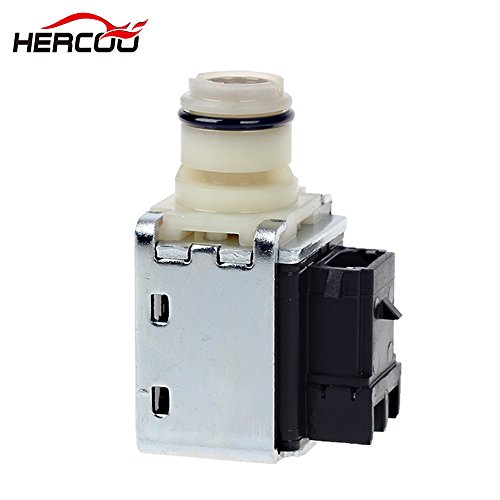 Hercoo 4L60E 4L65E 4L70E Transmission Shift Solenoid Kit Valve Set 1-2 2-3 A&B Compatible With Gmc Chevrolet Trucks 1993-Up #TOP2
