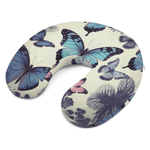 Almohada de espuma viscoelástica 30 cm viaje cómoda miniatura 6
