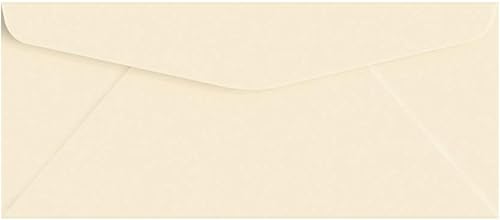 Miniatura 36 de Sobres de negocios color pastel #10 grises de alta calidad, ideales para vacaciones, oficina, facturas, cartas, correos 4 1/8 x 9 1/2 pulgadas