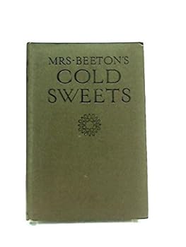 Hardcover Mrs Beeton's Cold Sweets Book