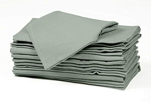 Servilletas de Tela S4Sassy Set x12 Color Dusty Mint miniatura 3