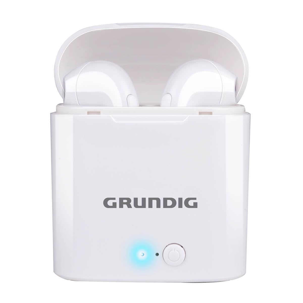 Grundig Wireless Earbuds - Bluetooth Earphones 400mAh - Wireless Ear Buds with 2 Hours Playback Time - Earbuds for Hands Free Calling - Incl. Charging case USB-C Charging cable