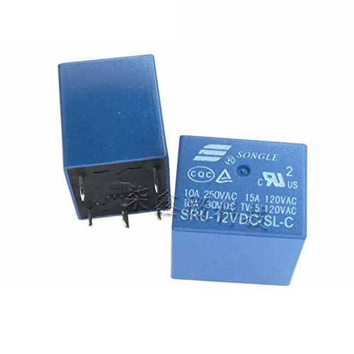 Amazon.co.jp: SRU-12VDC-SL-C 5ピンリレー : パソコン・周辺機器