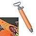 Luzhengyang Compact & Weight Kayak Hand Pump | Emergency Boat & Canoe Accessories | Double Drainage 400 Ml | -Leak Design | Ergonomic Handle | Equipment for Kayaking - Orange
