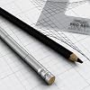 Pro Art 8-1/2-Inch by 11-Inch Cross Section Paper Pad, 4 Squares per Inch