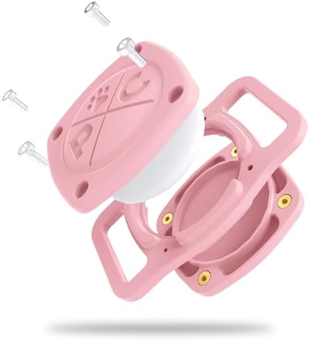 Pup Culture IP68 Waterproof AirTag Dog Collar Holder | 2.5X Stronger Than Competitors – Track Your Pet Using Apple AirTag Technology Without a Subscription | Dustproof – Doesn’t Hurt Your Collar