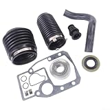 Kit de fuelles de cambio de junta en U para Volvo SX-S SX-C SX-R SX-M DP-S DP-S1 DP-SM, sustituye a 3841481 911826 3854127, incluye juego de juntas de rodamiento de cardán