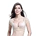 Produktbild QHJ Shapeware Damen Bruststütze für Damen Brustkorsett Beauty Rückenkorsett Damen Kurzarm Oberarm Unterstützung Brust Body Shaper Straightener Shapewear (Beige, M)