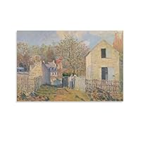 Amazon.co.jp: パリの春、リンゴの花、1879年 アルフレッド