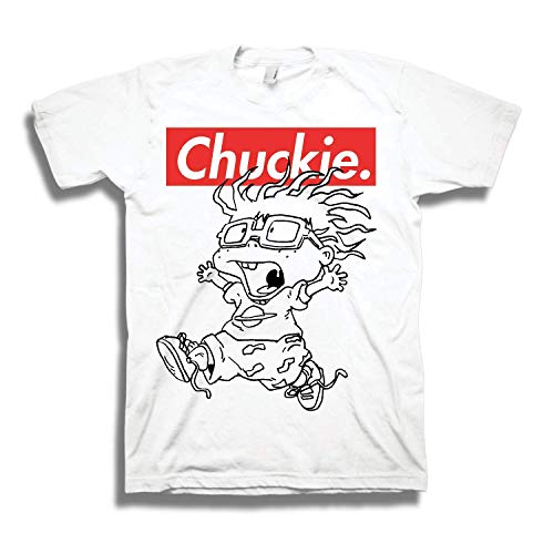 T-shirt Rugrats Chuckie blanc pour vos sorties décontractées