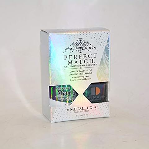 LECHAT Perfect Match Gel Polish & Nail Lacquer Duo 0.5oz/15ml (MLMS05 - HYPNOTIC) Cover