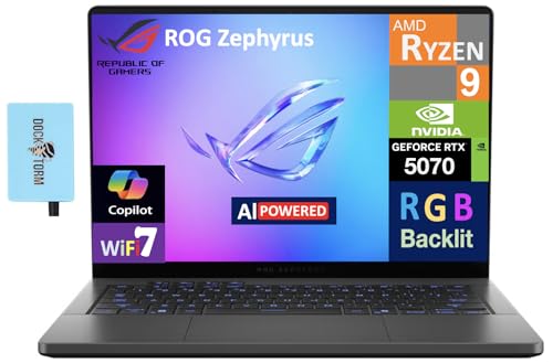 ASUS ROG Zephyrus G14 AI Gaming Laptop 14.0"...