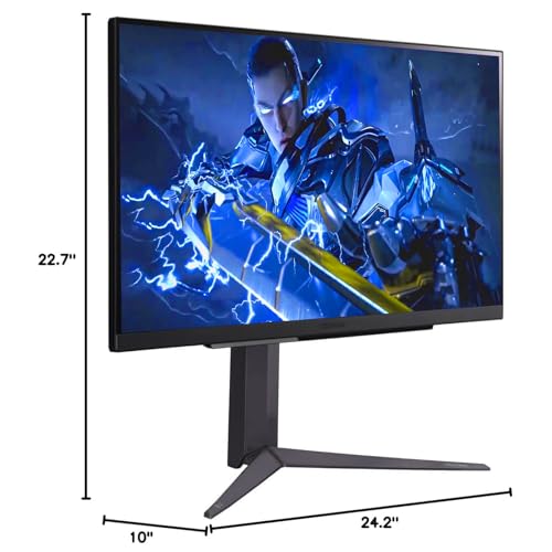 Image of LG 27 inch Ultragear QHD (2560x1440) IPS Gaming Monitor, 240Hz, 1ms, G-Sync AMD FreeSync Premium, 100% sRGB, HDR400, 1 x DisplayPort, 2 x HDMI, 4-Pole HP Out DTS GP:X, Tilt /Height /Pivot Stand, Black
