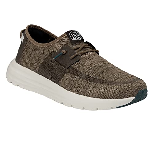 HEYDUDE Sirocco Beige Bark Men's Size 12 | Men's Loafers | Men's Slip On Shoes | Comfortable & Light-Weight2