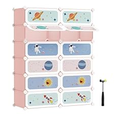 SONGMICS Estantería Modular Infantil de 12 Cubos, ...