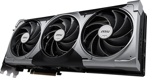 Image of MSI GeForce RTX 5090 32G Ventus 3X OC Graphic Card - NVIDIA GeForce RTX 5090 GPU, 32GB GDDR7 512-bit Memory, 28 Gbps, PCI Express Gen 5 Interface, Upto 2437 MHz, TORX Fan 5.0