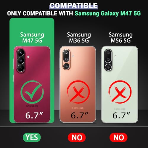 Image of TheGiftKart Transparent Crystal Clear Back Cover Case for Samsung Galaxy M47 5G | Shockproof Soft TPU Case | Cushioned Edges for Ultimate Protection Cover Case for Samsung M47 5G (TPU, Transparent)